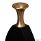 Vintage Gold and Black Fiberglass Tall Floor Vase - Enhances Home Decor with Farmhouse Charm-Perfect as a Statement Piece for Living Room Centerpiece, Entryway, Dining Room, and Hallway Decor